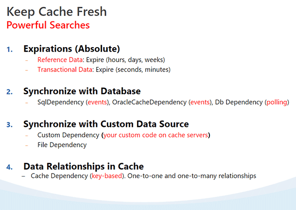 Keep the Cache Fresh