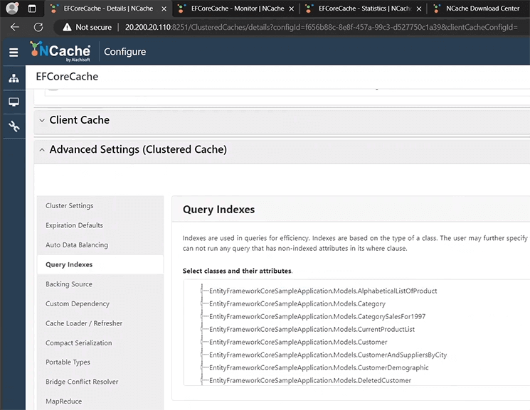 Query Indexes