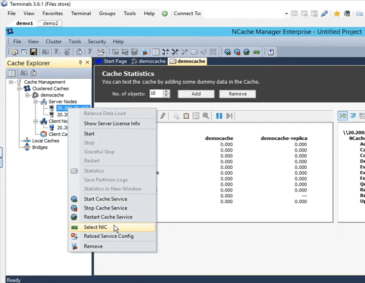 Configure NIC