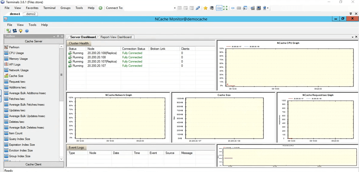 Server-Dashboard