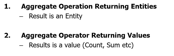 Caching-Aggregate-Operationen